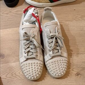 Christian Louboutin Stylish grey Men's Sneakers